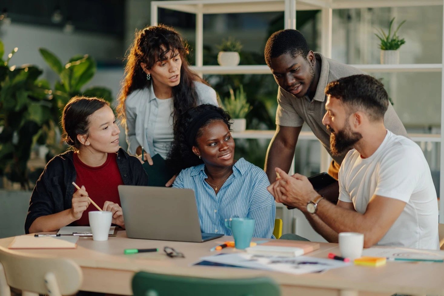 Focusing on human collaboration. Source: Noko LTD / Getty Images